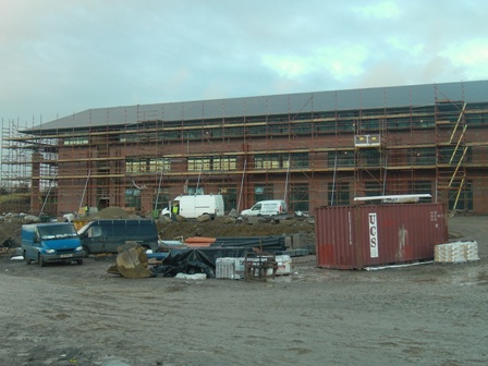 New School Site on December 2008